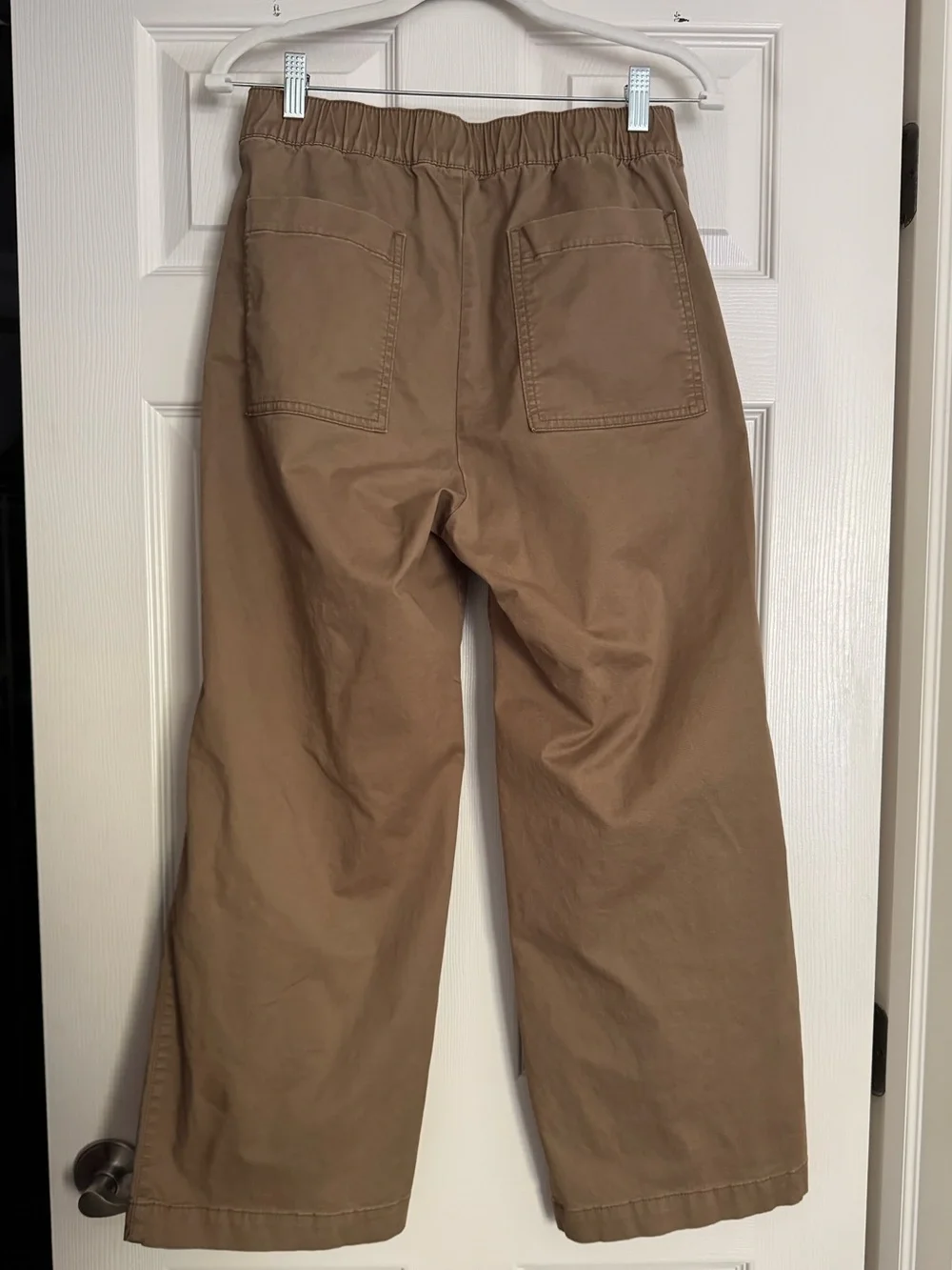 GAP Factory Ermine High Rise Easy Wide-Leg Khakis